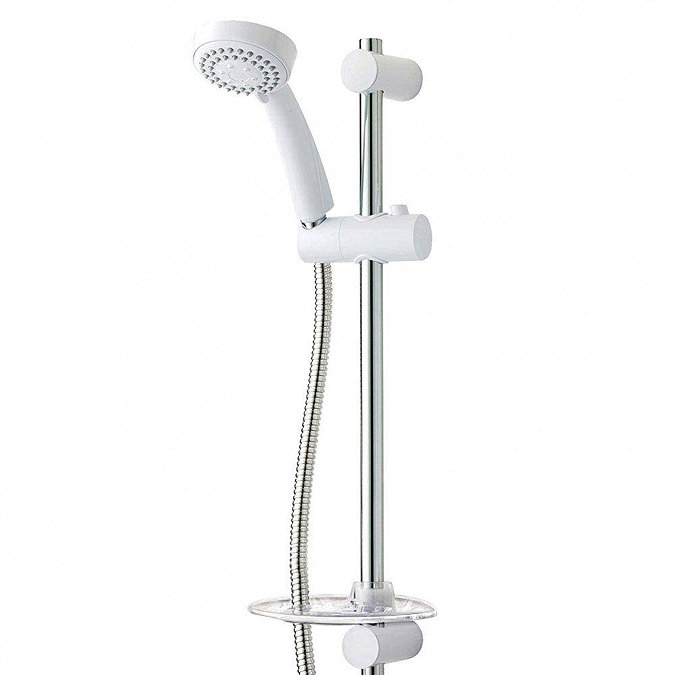 Triton David and Lara Shower Kit - White/Chrome - TSKFDAVLARWC Large Image