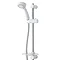 Triton David and Lara Shower Kit - White/Chrome - TSKFDAVLARWC Large Image