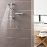 Triton Dene Eco Thermostatic Bar Shower Mixer & Kit - ECODETHBM  additional Large Image