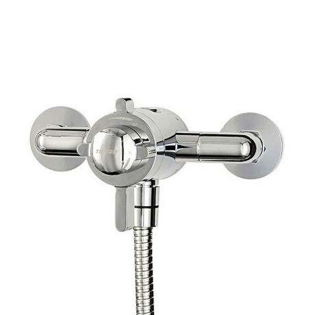 Triton Dove Exposed Mini Concentric Thermostatic Shower Mixer & Kit - UNDOTHEXCMMN Profile Large Image