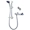 Triton Dove Thermostatic Bar Shower Mixer with Brackets & Kit - UNDOTHBMFXBT Large Image