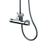 Triton Dove Thermostatic Bar Shower Mixer with Diverter & Kit - UNDOTHBMDIV Standard Large Image