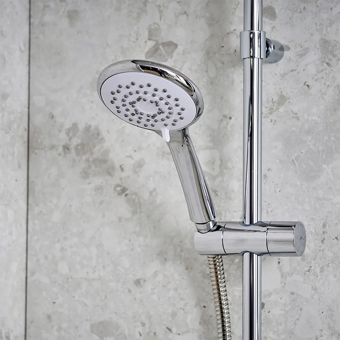 Triton DuElec Silent Running Thermostatic Power Shower - White