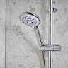 Triton DuElec Silent Running Thermostatic Power Shower - White