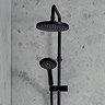 Triton DuElec Silent Running Thermostatic Power Shower - Black