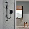 Triton DuElec Silent Running Thermostatic Power Shower - Black