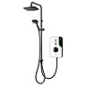 Triton ENlight DuElec 9.5kW Thermostatic Electric Shower - Black & White