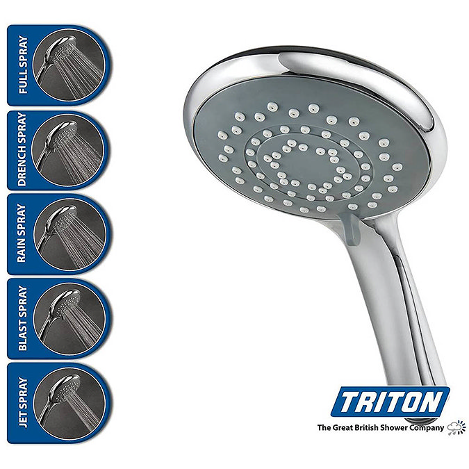 Triton Eclipse 8.5kW Electric Shower - BQECL08WC additional Large Image