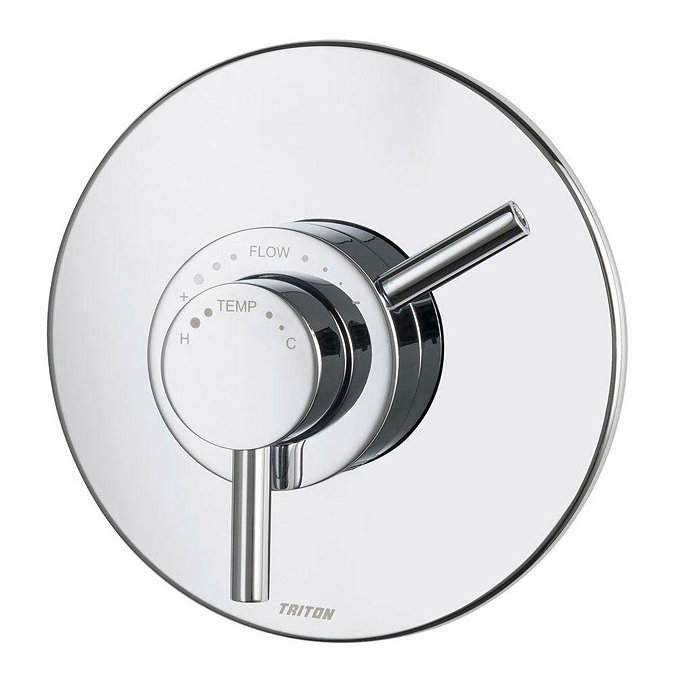 Triton Elina Built-In TMV3 Concentric Shower Valve & Grab Riser Kit - ELICMINCBT Profile Large Image