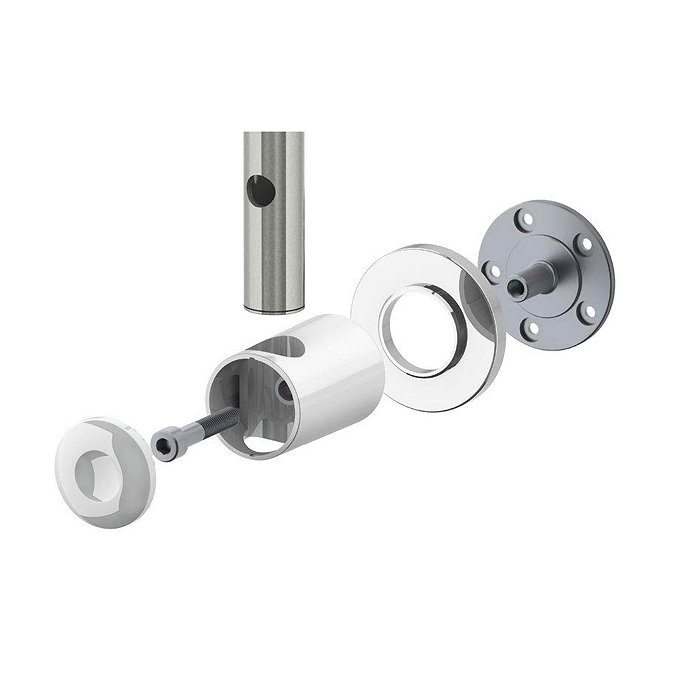 Triton Elina Exposed TMV3 Concentric Shower Valve & Grab Riser Kit - ELICMINCEX Standard Large Image