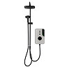 Triton ENlight DuElec 9.5kW Thermostatic Electric Shower - Black & Grey