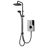 Triton ENlight DuElec 9.5kW Thermostatic Electric Shower - Black & Grey