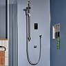 Triton ENVi 10.5kW Thermostatic Electric Shower & Grab Rail Kit - Chrome