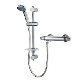 Triton Exe Thermostatic Bar Shower Mixer & Kit - UNEXTHBM Large Image