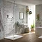 Triton HOME Digital Mixer Shower All-in-One with Round Fixed Head & Slider Rail Kit (High Pressure)