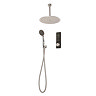 Triton HOME Digital Mixer Shower All-in-One with Round Fixed Head & Slider Rail Kit (High Pressure) 