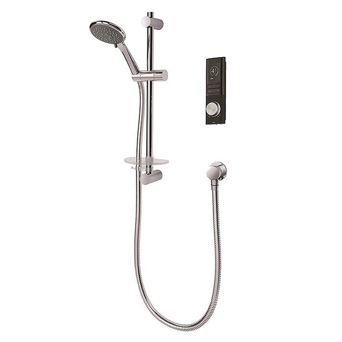Triton HOME Digital Mixer Shower Pumped All-in-One Ceiling Pack with Riser Rail (Low Pressure Gravit