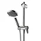 Triton Inclusive Extended Shower Kit - Chrome/Grey - TSKCARESTDCHR Feature Large Image