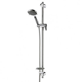 Triton Inclusive Extended Shower Kit - Chrome/Grey - TSKCARESTDCHR Large Image