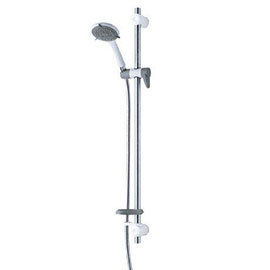 Triton Inclusive Extended Shower Kit - White/Grey - TSKCARESTDWHT Medium Image