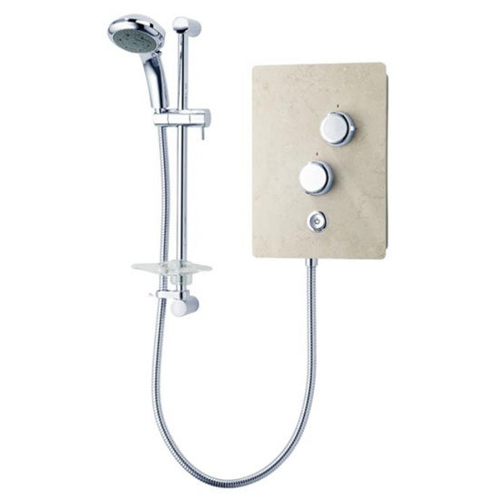 Triton Inscriptions 9.5 kw Electric Shower - Arran Stone - INS09TLSARR Large Image