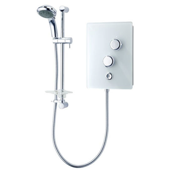Triton Inscriptions 9.5 kw Electric Shower - White - INS09GLWHT Large Image
