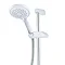 Triton Leon and 8000 Series Shower Kit - White/Chrome - TSKFLEO8000WC Profile Large Image