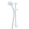 Triton Leon and 8000 Series Shower Kit - White/Chrome - TSKFLEO8000WC Large Image