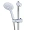 Triton Lewis and 8000 Series Shower Kit - White/Chrome - TSKFLEW8000WC Profile Large Image