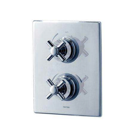 Triton Mersey Dual Control Thermostatic Shower Mixer & Kit - UNMEDCMX Profile Large Image