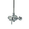 Triton Mersey Exposed Concentric Thermostatic Shower Mixer with Fixed Head - UNMEEXCMFH Feature Larg