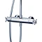 Triton Mersey Thermostatic Bar Shower Mixer with Diverter & Kit - UNMETHBMDIV Standard Large Image