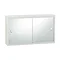 Triton Metlex Buckingham Double Sliding Mirror Door Cabinet - ABU2215 Large Image