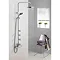 Triton Nene Thermostatic Bar Shower Mixer with Diverter & Body Jets - UNNETHBMDIV Standard Large Ima