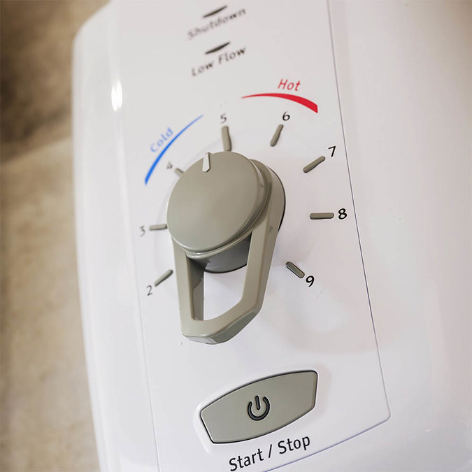 Triton Omnicare Design 8.5kw Thermostatic Electric Shower with Extended Kit - CINCDES08W additional