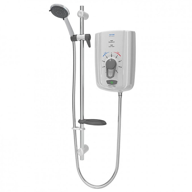 Triton Omnicare Design 8.5kw Thermostatic Electric Shower with Extended Kit - CINCDES08W Large Image