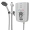 Triton Omnicare Design 9.5kw Thermostatic Electric Shower with Extended Kit - CINCDES09W  Profile La