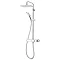 Triton Push Button Thermostatic Shower Mixer - Chrome - SFXPBDIVCHR Large Image