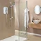Triton Safeguard+ 8.5kW Thermostatic Electric Shower with Remote - CSGP08WRSS Feature Large Image