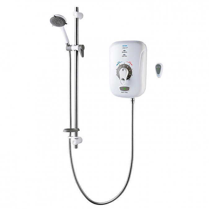 Triton Safeguard+ 8.5kW Thermostatic Electric Shower with Remote - CSGP08WRSS Large Image