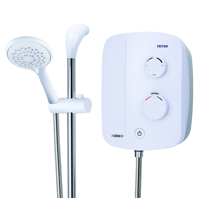 Triton Silent Running Thermostatic Power Shower - AS2000SR  Profile Large Image