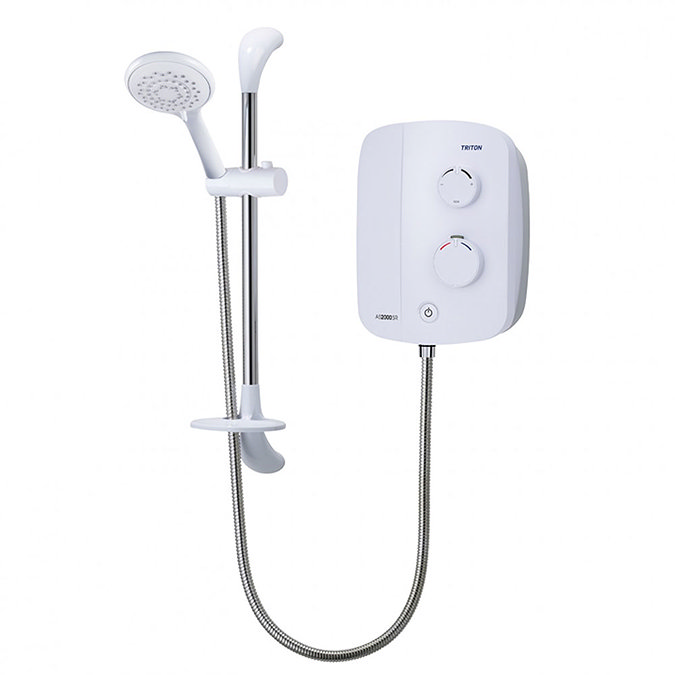Triton Silent Running Thermostatic Power Shower - AS2000SR Large Image