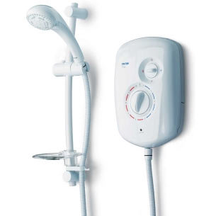 Triton T70xr 8.5kw Slimline Electric Shower - White Large Image