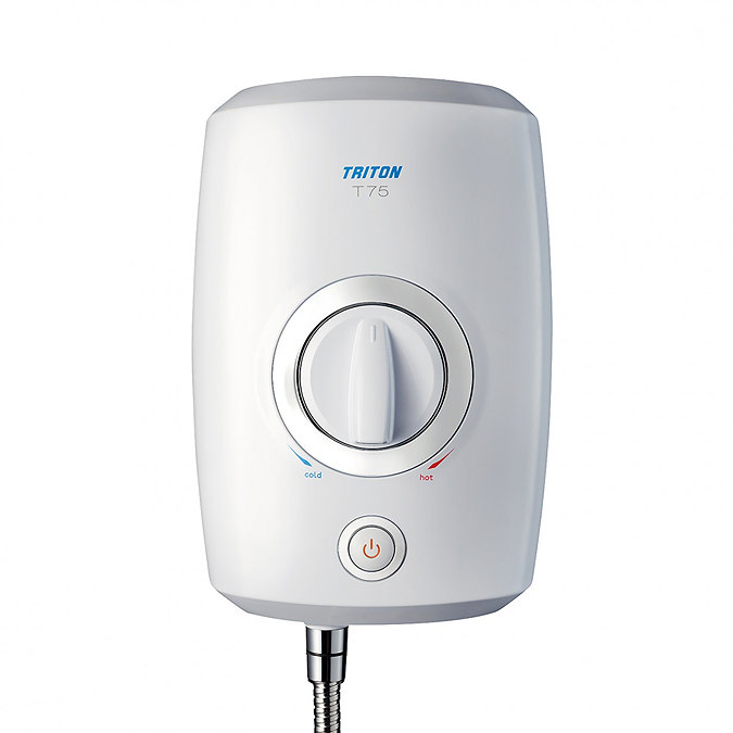 Triton T75 8.5kw Electric Shower - White/Chrome - SP7508SC  Profile Large Image