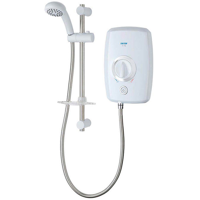 Triton T75 8.5kw Electric Shower - White/Chrome - SP7508SC Large Image