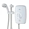 Triton T75 9.5kw Electric Shower - White/Chrome - SP7509SC  Standard Large Image