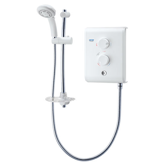 Triton T80z 7.5 kw Electric Shower White/Chrome SP8007Z at