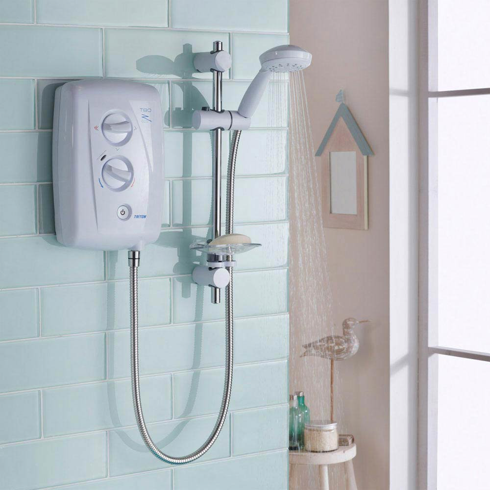 Triton T80Z 8.5kW Fast-Fit Eco Electric Shower - ECO8008ZFF Feature Large Image