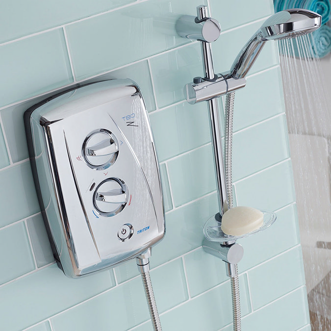 Triton T80Z 9.5 kW Fast-Fit Electric Shower - Chrome - SP8CHR9ZFF Profile Large Image