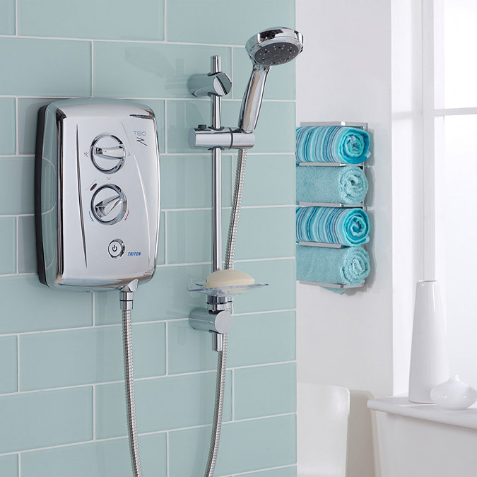 Triton T80Z 9.5 kW Fast-Fit Electric Shower - Chrome - SP8CHR9ZFF Feature Large Image